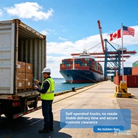 Transitaire maritime 18-25 jours FCL LCL Service de camionnage local porte-à-porte des États-Unis Agent maritime Chine-USA