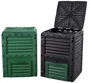 粪便装载箱堆肥箱塑料垃圾桶堆肥器花园箱