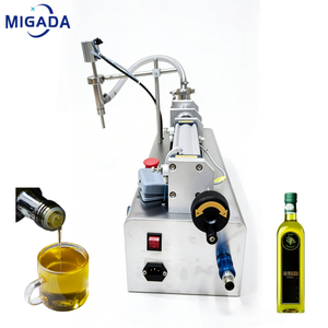 Máquina semiautomática neumática para llenar botellas de salsa en pequeñas cantidades, para jabón líquido, <span class=keywords><strong>agua</strong></span> mineral y pasta, máquinas para llenar bolsas. - Product Image 2