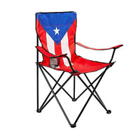 Chaise de camping légère pliable portable à impression de drapeau personnalisé pour pique-nique