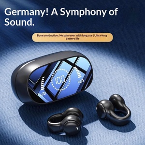 Nuevos auriculares Bluetooth 5.4 tipo clip para la oreja, sin intraauriculares, auriculares deportivos inalámbricos de alta calidad con Bluetooth, ultra larga duración en espera. - Product Image 2