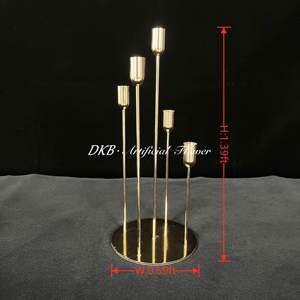 Hot Sales European Luxury Decorating <b>concrete</b> candlesticks Table Centerpieces Wedding Decoration Tealight Candlestick <b>Holder</b> - Product Image 3