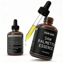 Serum Anti-Ketombe Saw Palmetto & Minyak Biji Labu, Perawatan Penumbuh & Penebal Rambut, Tidak Perlu Dikumprang