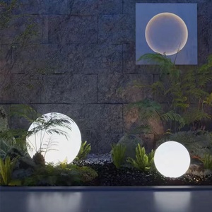 <span class=keywords><strong>Led</strong></span> phát sáng bóng ánh sáng có thể sạc lại RGB màu thay đổi hình cầu đèn điều khiển từ xa không thấm nước cho công viên bãi cỏ Giáng sinh - Product Image 4