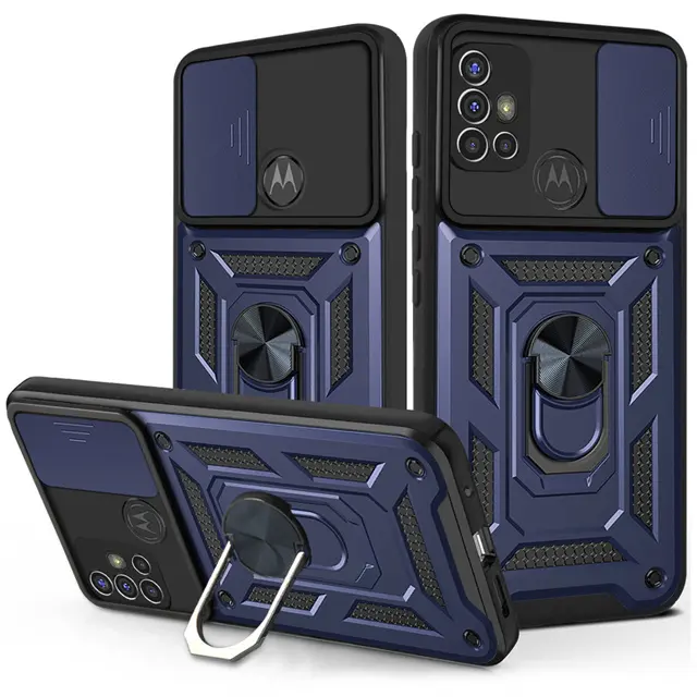 Combo Kickstand Camera Slide Case para Moto G30 Edge 40 Imanes Armor Funda a prueba de golpes para Motorola Cell Phone Case