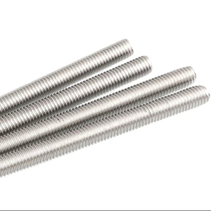 <span class=keywords><strong>M10</strong></span> <span class=keywords><strong>x</strong></span> 120mm <span class=keywords><strong>1.5mm</strong></span> Pitch 304 thép không gỉ hoàn toàn ren thanh phần cứng din975 din976 - Product Image 1