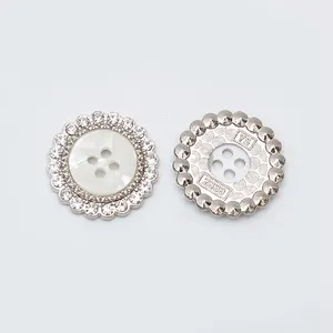 Accessori di abbigliamento bottoni strass all'ingrosso fornitore diretto su misura diamante tasto del rhinestone