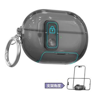 เคสแม่เหล็กใสแบบเปิดอัตโนมัติสำหรับหูฟัง Huawei FreeBuds Pro 4 และ Pro 3 |   ฝาครอบป้องกันกันกระแทกแบบโปร่งใส - Product Image 5