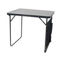 Fabricants de tables pliantes portables d'extérieur de haute qualité et tables pliantes d'extérieur de haute qualité avec poche latérale