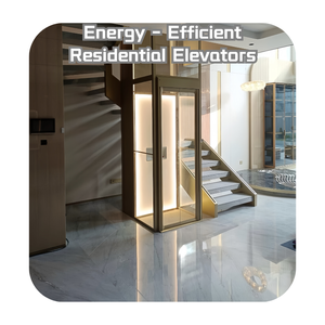 Жилой Пассажирский Лифт без редуктора, тяговый подъем переменного тока, простая установка, безопасность - Product Image 3