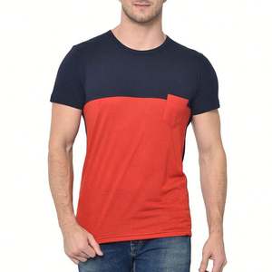 Nuevas Camisetas Casuales Extra Grandes para Hombre, 100% Algodón, Precio al por Mayor, Tela Transpirable, Cuello en V, Manga Corta, 230g - Product Image 1