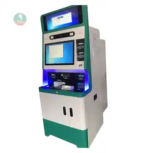 Fabricantes de cajeros automáticos para bancos cajeros asistidos escáner de código de barras interactivo quiosco de fábrica