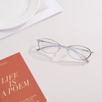 Monturas Ópticas Metálicas de Diseño Nuevo, Gafas Ovaladas Pequeñas, Logotipo Personalizado, Fabricante, Venta al Por Mayor, Protección UV400, Receta Médica
