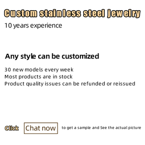 מותג חדש אופנה שרשרת כבל צבעוני עם תליון נירוסטה שרשרת תכשיטים עמיד למים לנשים - Product Image 3