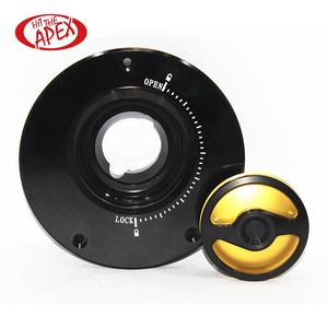 Bouchon de réservoir de carburant CNC en aluminium pour moto, KAWASAKI <span class=keywords><strong>NINJA</strong></span> <span class=keywords><strong>300</strong></span> NINJA300R <span class=keywords><strong>Z300</strong></span>, boulon, verrouillage rapide, couvercle de gaz torsadé sans clé - Product Image 5