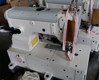 Machine à coudre interlock à entraînement direct à lit plat MC 500-02D pour la pose de bandes (bordure) – Fonctionnement manuel, haute vitesse, usage domestique, neuve