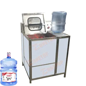 BS-1 Manual Type 5 Gallon Bottle Bucket Rinser Washer With Checking Window Scram Button