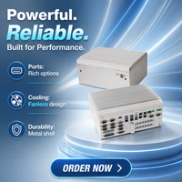 Système publicitaire multimédia tout-en-un personnalisé GA1151 avec processeur Intel Core i3/i5/i7 de 6e/7e génération, ordinateur embarqué pour le trafic ferroviaire