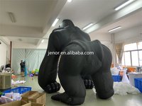 Mascotte géante gonflable King Kong Gorilla Cartoon pour décoration