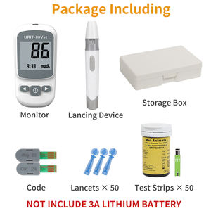 최고의 애완 동물 휴대용 의료 모니터 애완 동물 관리를위한 새로운 도착 수의 혈당 측정기 테스트 스트립 - Product Image 4