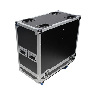 Altavoz Road Case Flight Case para dos <span class=keywords><strong>altavoces</strong></span> <span class=keywords><strong>DAS</strong></span> de 12 pulgadas - Product Image 1