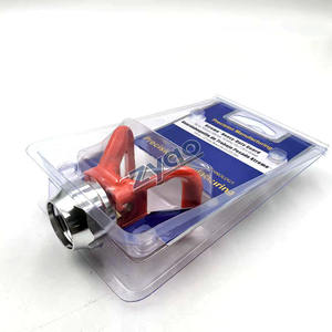 Protector <span class=keywords><strong>de</strong></span> Boquilla para Pistola <span class=keywords><strong>de</strong></span> Pulverización sin Aire RACX WGR TIT GR, Soporte <span class=keywords><strong>de</strong></span> Boquilla Rojo - Product Image 6