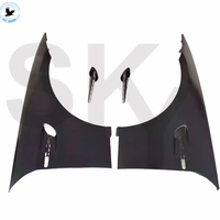 Kit bodi Bumper depan BMW 3 seri E90 E92 E93 M4, termasuk klip