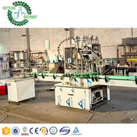 Bouteilles en plastique transparentes Semi-automatique, pour eau, sauce de soja, buse à 12 têtes, machine de remplissage rotative