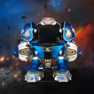 Koin Dioperasikan Baterai Remote Control Pertempuran Raja Mainan Robot dengan Modus Pertempuran Iron Man Walking Robot untuk Dijual