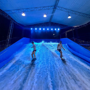 Simulateur de surf commercial d'intérieur à débit fixe pour parcs aquatiques et clubs de surf - Product Image 5