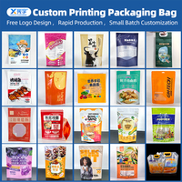 Kantong Vakum Plastik Anti Air Anti Debu untuk Susu & Makanan Beku dengan Cetak Logo Sesuai Pesanan, Segel Panas, Ukuran & Desain Kustom