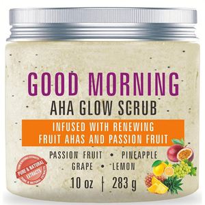 Gommage corporel naturel 100% au café biologique, noix de coco et beurre de karité, apaisant et éclaircissant, effet éclatant, ingrédients de fruits et de roses - Product Image 5