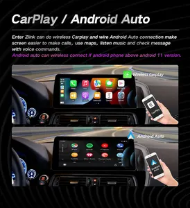 Rádio multimídia Android Android para carro, rádio sem fio Android para Toyota Sienna 2022 com tela sensível ao toque de 12,3 polegadas, navegação por GPS para carro