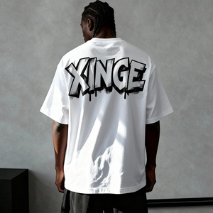 Camiseta de Verano 2026, Estilo Americano Informal, Deportiva, de Secado Rápido, para Hombre, Estilo Urbano, con Logotipo Personalizado, Corte Amplio y Recto - Product Image 1