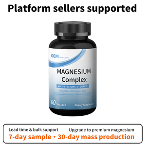 แคปซูลแมกนีเซียมคอมเพล็กซ์ คลังสินค้าที่ปรับปรุงเพื่อการจัดเก็บที่มั่นคง สำหรับผู้ขาย FBA พร้อมใบรับรอง COA และการทดสอบโดยบุคคลที่สาม - Product Image 2