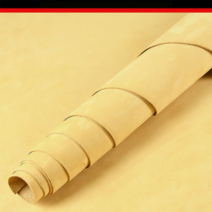 Maleta Tian <span class=keywords><strong>Bailan</strong></span> de piel de vaca con característica antipilling, patrón sólido, primera capa de cuero genuino de vaca curtido vegetalmente, nubuck. - Product Image 4