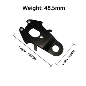 Correa para Mascotas de 50 mm para Exteriores, Hebilla de Aluminio de Aviación con Cierre Rápido, Hebilla de Alta Resistencia Personalizada para Colgar, Hebilla para Perros - Product Image 3