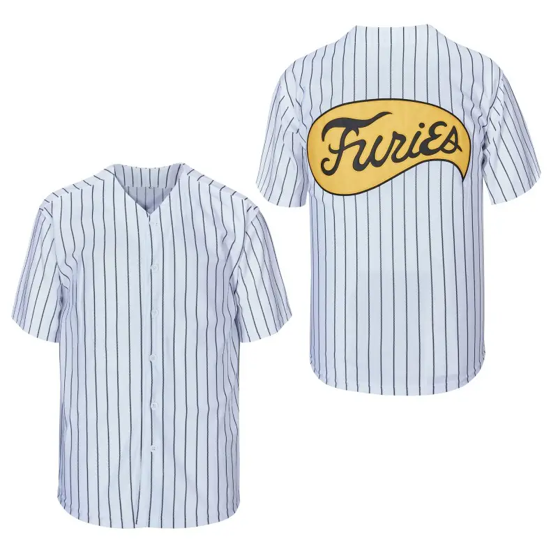 Maillot de baseball The Warrior Furies pour homme, surpiqué, taille S-XXXL