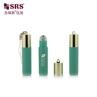 SRS Portable Exquis 5ml PP Rouleau en plastique sur bouchon de bouteille avec crochet