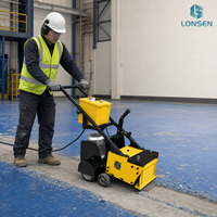 Fraiseuse électrique pour sols en béton, machine de fraisage pour la réparation des routes et l'élimination des couches supérieures