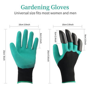 Yüksek kaliteli Guantes kazma parmaklarınızın su geçirmez lateks güvenlik köpük bahçe eldiveni pençeleri ile - Product Image 3