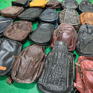 A13-2-2 Лидер продаж винтажная Водонепроницаемая качественная нагрудная сумка из натуральной кожи б/у для мужчин - Product Image 3