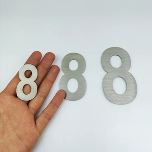 <strong>House</strong> <strong>Number</strong> Self Adhesive Stainless Steel Digital Signs Home Door Address Plate Hotel Residential <strong>Number</strong> Mailbox <strong>Number</strong> - Product Image 2
