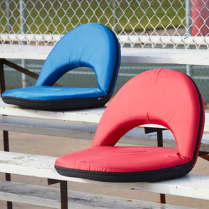 Chaise de sol pliante sans jambes Tatami bas canapé inclinable paresseux rembourré avec coussin pour plage <span class=keywords><strong>Camping</strong></span> chaise de jeu de Style lune - Product Image 3