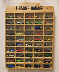 맞춤형 벽걸이 대나무 나무 105 50칸 어린이 장난감 진열장 장난감 정리함 수납장 어린이 수납장 장난감 자동차 선반 - Product Image 1