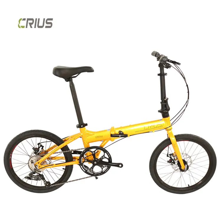 High quality crius 20 inch master D 9 speed adult portable aluminium alloy road folding bike