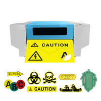 Imprimante à transfert thermique Masung 220 mm, 300 DPI haute précision, pour logo, code QR sur autocollant en PVC