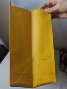 Sac isotherme personnalisé en tissu non tissé pour courses, capacité 15L/20L/30L, sac isotherme pour restaurant et café à emporter, avec motif lettre - Product Image 3