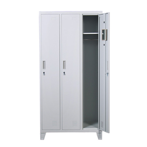 Armoire métallique de style casier pour salle de sport et école, avec 3 portes, mobilier de bureau moderne, armoire de classement pour hommes, 7 jours, 0,6 mm - Product Image 1