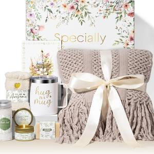 Navidad Día de San Valentín <span class=keywords><strong>Feliz</strong></span> cumpleaños taza de café vaso de vino Caja de Regalos conjunto para mujeres mamá su amiga hermana esposa abuela - Product Image 3